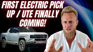 New LDV / MG electric ute pickup truck coming in 2025 with 1000HP and LFP