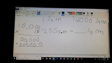 Square meters to square centimeters