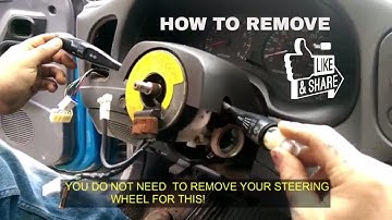 How To | Multifunction Switch Removal | Mitsubishi Eclipse, Plymouth Laser, and Eagle Talon