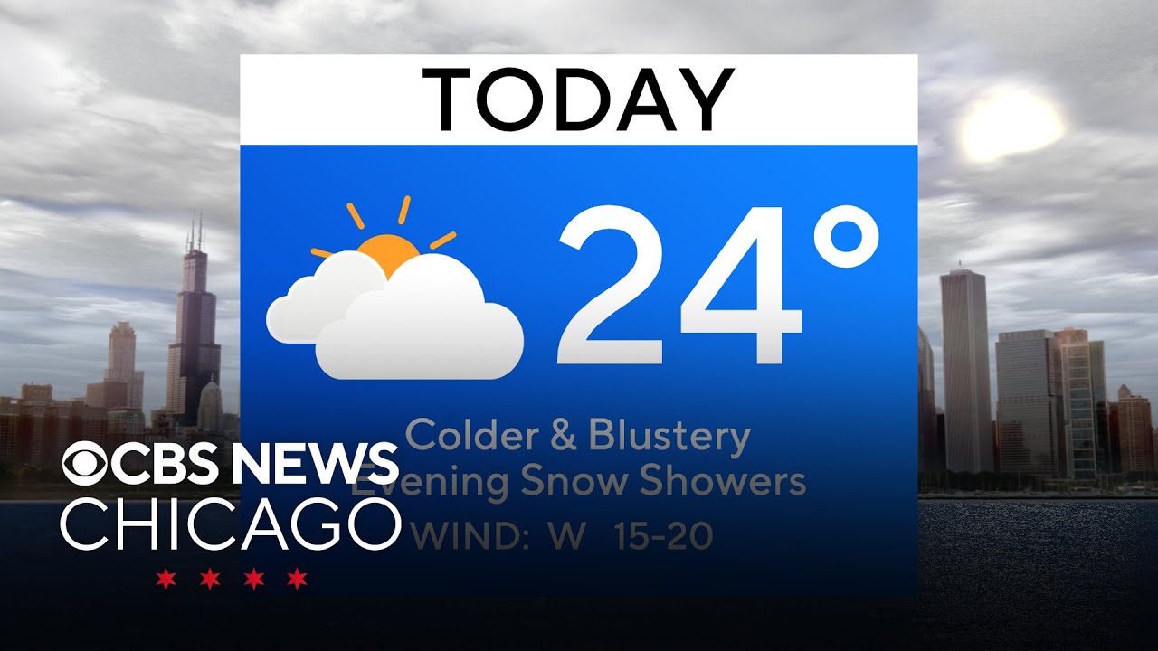 Chicago weather: Cloudy, breezy with flurries before extreme cold arrives