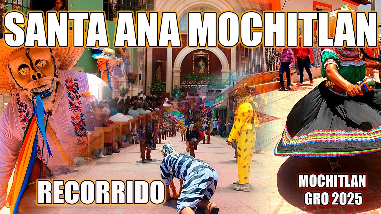 RECORRIDO EN MOCHITLAN GUERRERO EN HONOR A LA ABUELITA SANTA ANA 2025