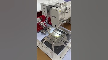 Automatic shirt pocket setter machine #shorts #shirts #sewingmachine #machine#auto #pocket