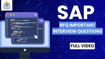 RFQ Important Interview Questions in SAP | Request for Quotation (SAP MM) Interview Guide