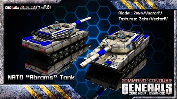 C&C Generals Zero Hour Enhanced - Skirmish with USA