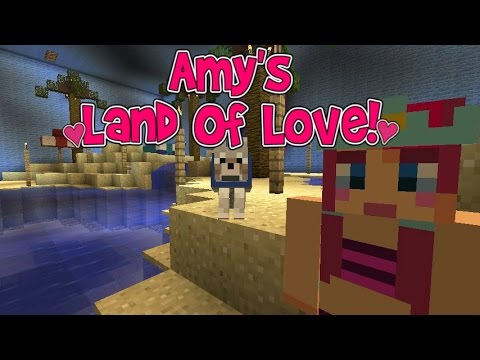 Amy's Land Of Love!  Pool Party! | Minecraft | Amy Lee33 - YouTube