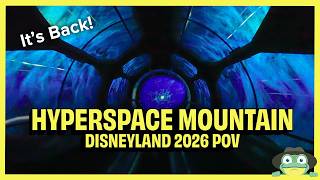 Download lagu Hyperspace Mountain Front Row POV at Disneyland 2026 | Star Wars Space Mountain Overlay