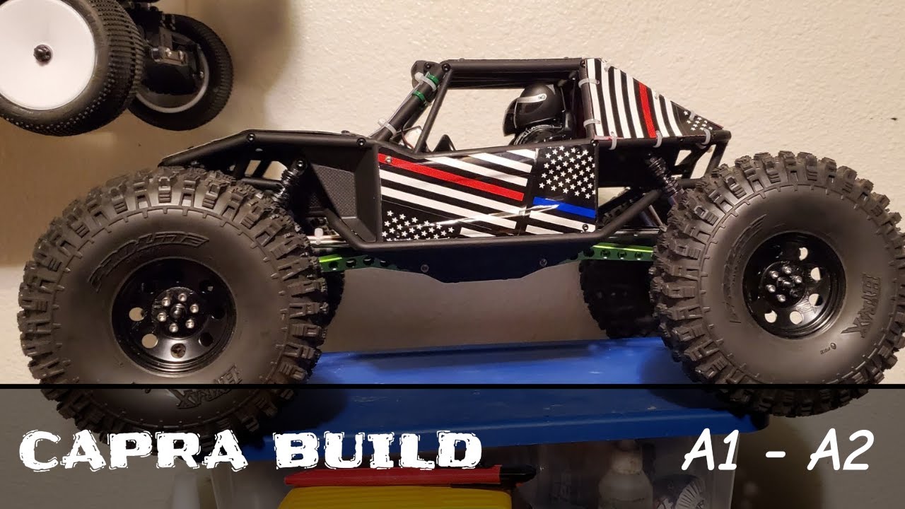 Axial Capra Unassembled Build Part 1 Front Axle YouTube