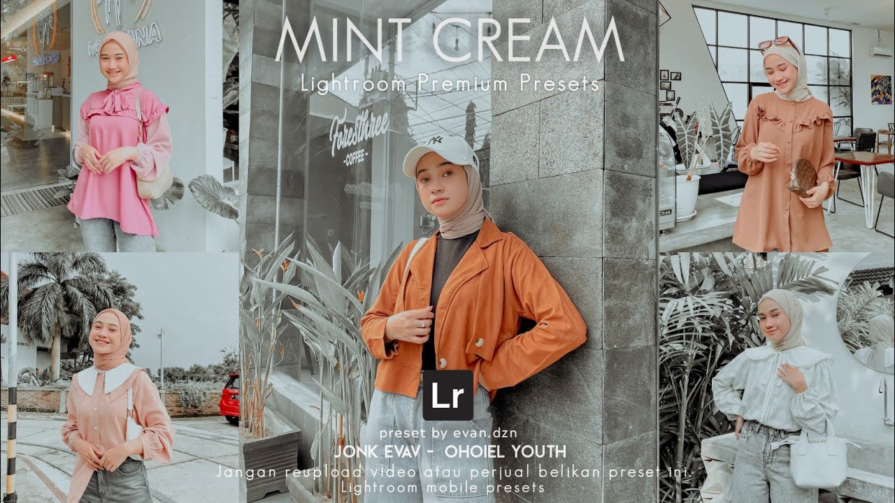 Tutorial Lightroom Selebgram | Mint Cream Filters | Presets Lightroom Terbaru 2022