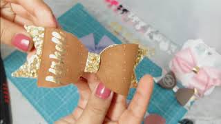 Aplique De Stickervinil Textil Para Moños Lazos