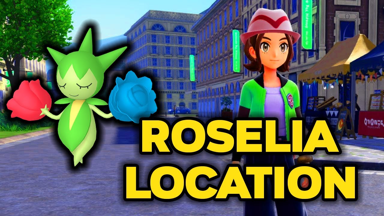 How to Catch Roselia in Pokemon Legends: Z-A! - YouTube