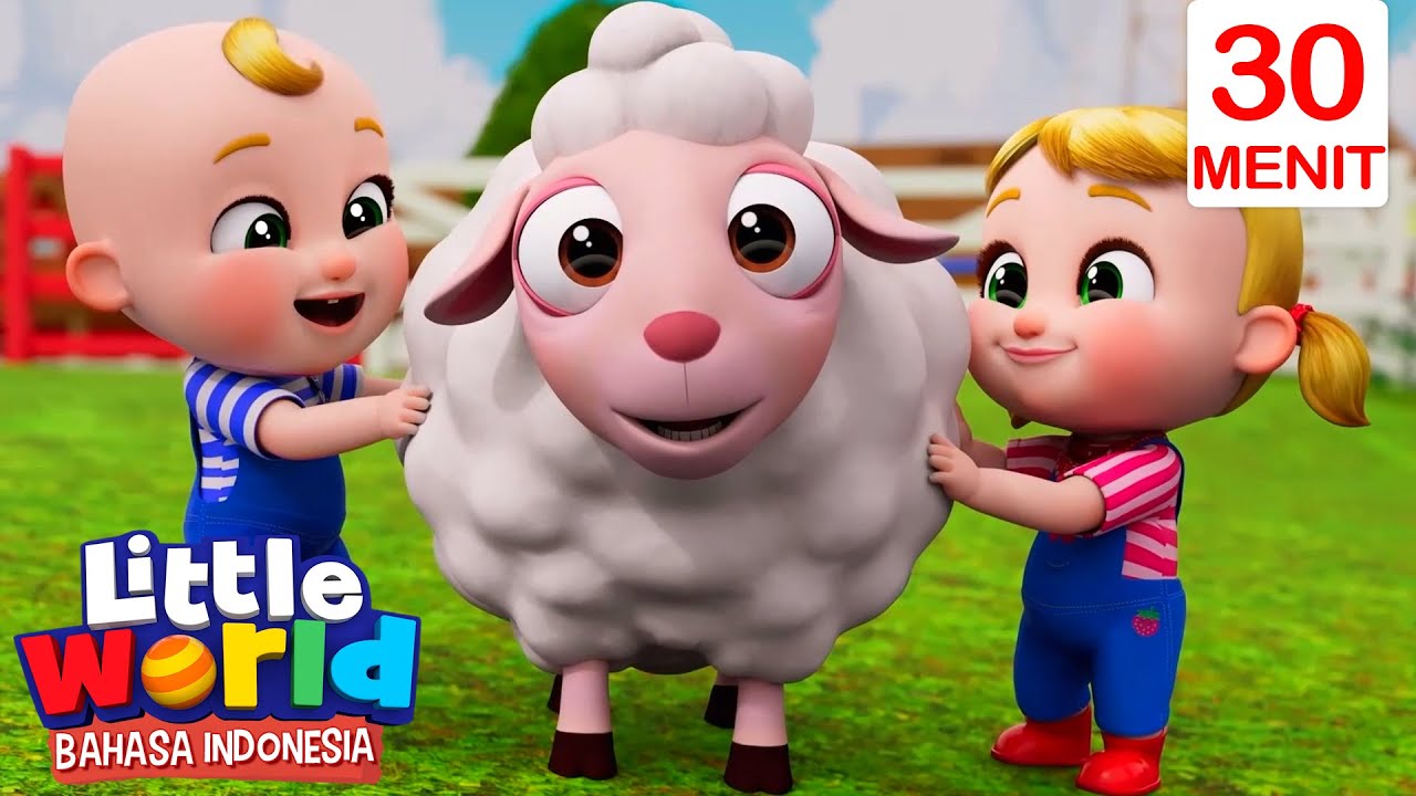 Hewan Ternak, Kau Sedang Apa? | Little World Bahasa Indonesia | Kartun