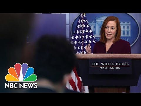 Live: White House Holds Press Briefing - NBC News