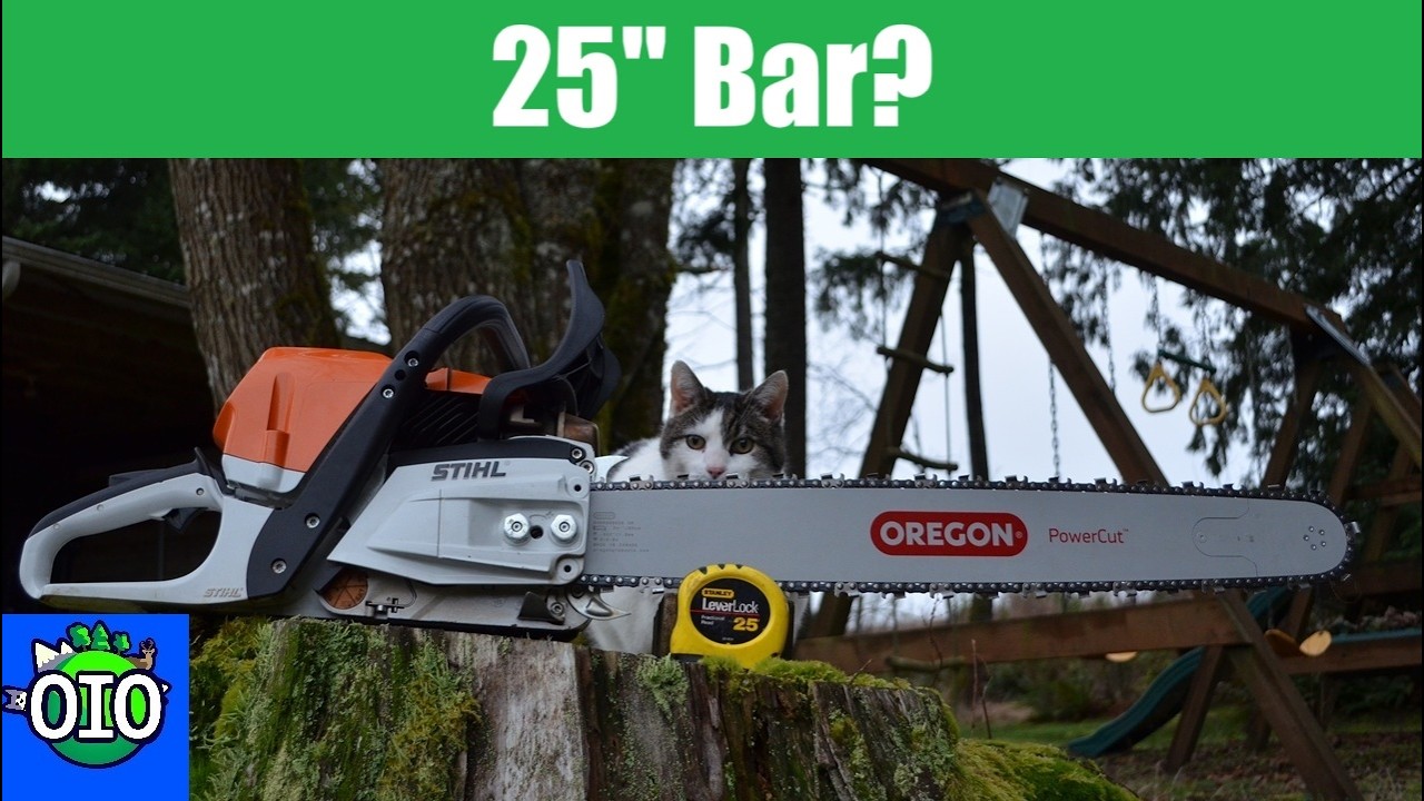 Is Stihl's 25" Bar Really Only 24"? How to Measure Chainsaw Bar Length ...