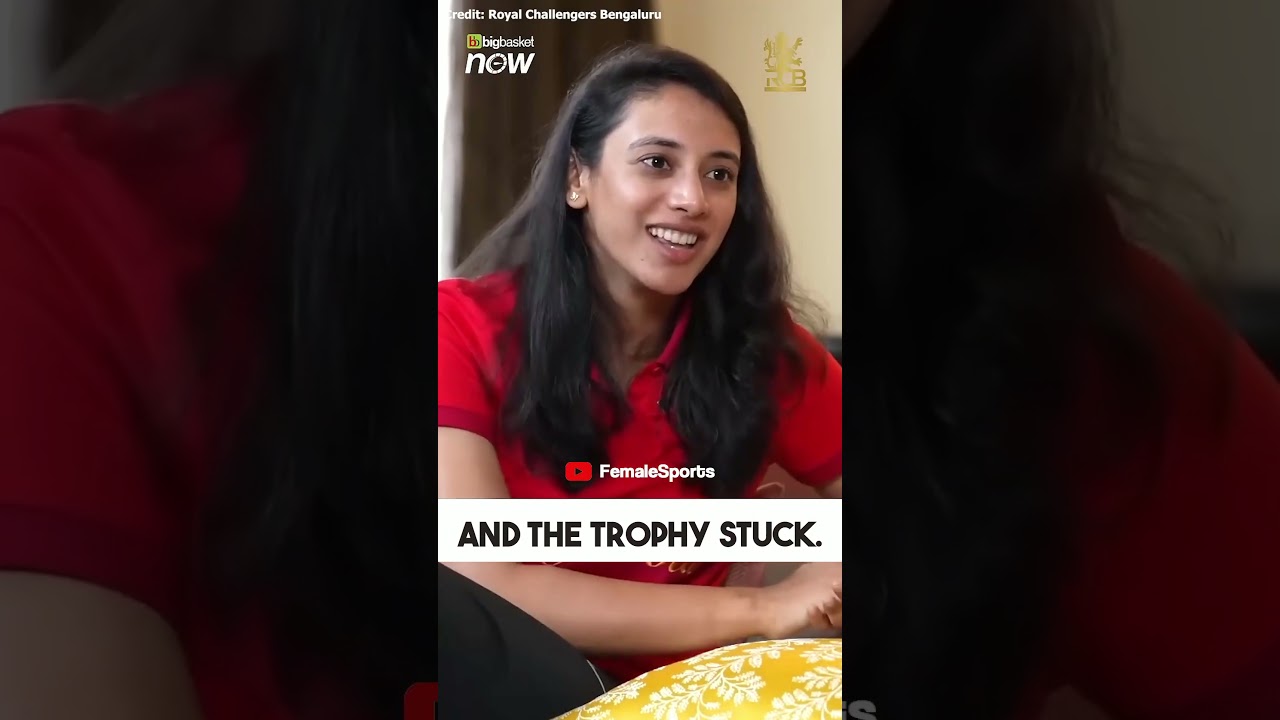 Smriti Mandhana on Why RCB Fans Are the Best 🙌 