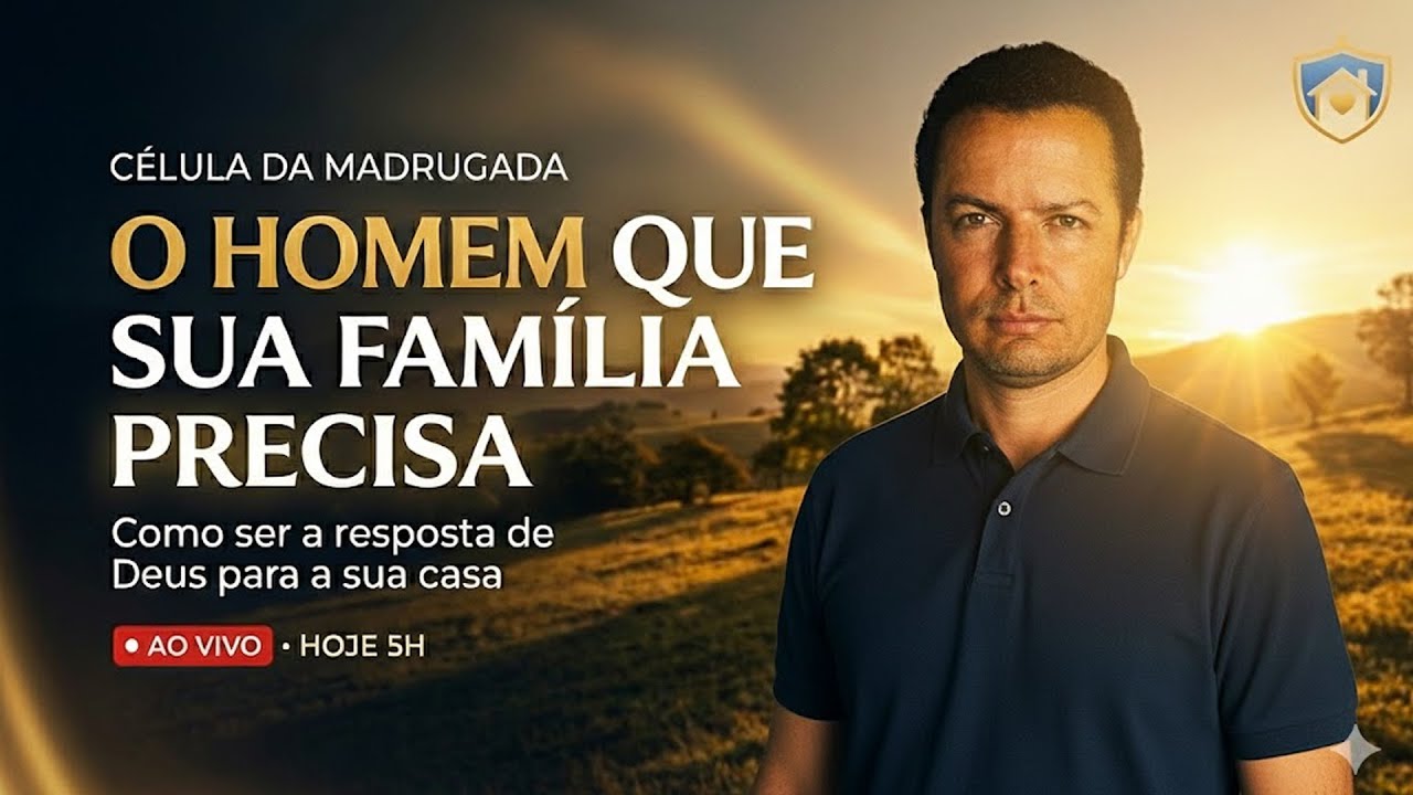 #004 Célula da Madrugada -  O homem que sua Família Precisa - 23 fevereiro 2025