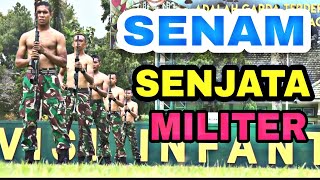 SENAM SENJATA TNI' MELATIH KEKUATAN PETARUNG PETARUNG MUDA ‼️
