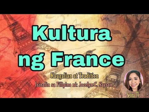 Kultura ng France (Kaugalian at Tradisyon)