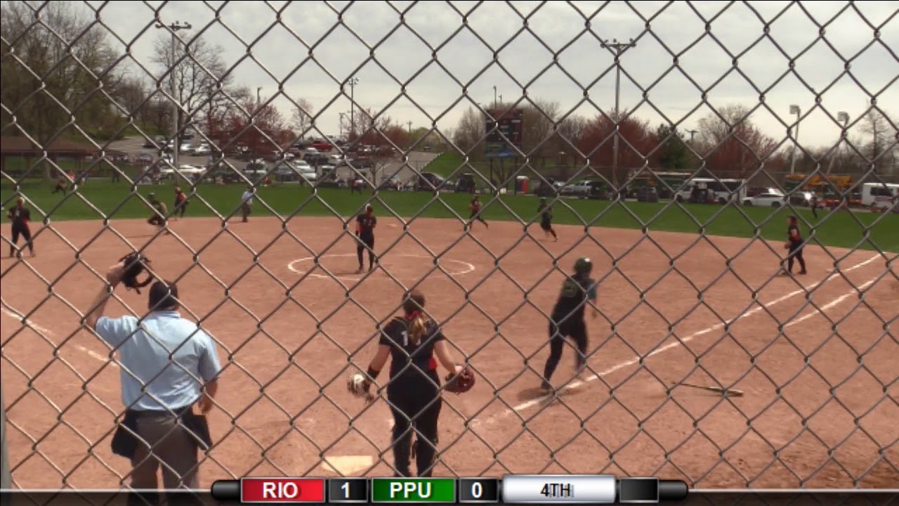 Softball Highlights vs Rio Grande Game 1 YouTube