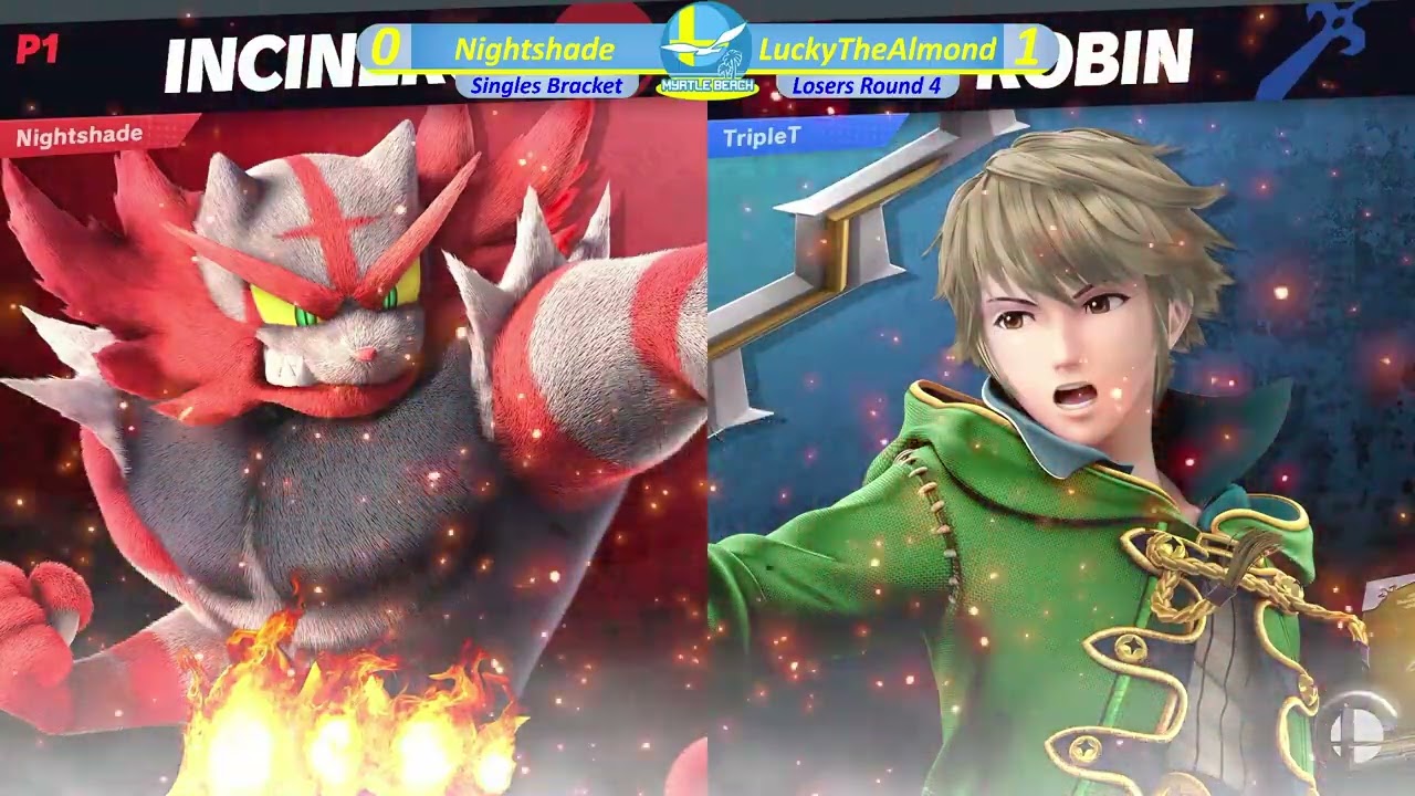 SocaSmash 169 Ultimate Singles: Nightshade (Incineroar) vs LuckyTheAlmond (Robin) Losers Round 4