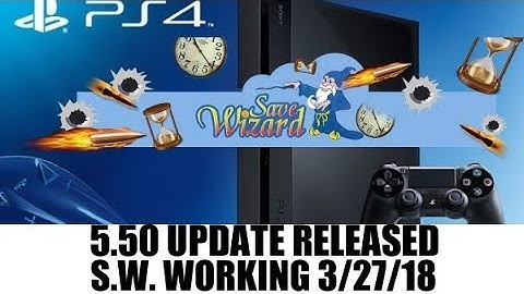 [PS4] Save Wizard Updated - 5.55 Update Released | Works With PS4 Firmware 5.55