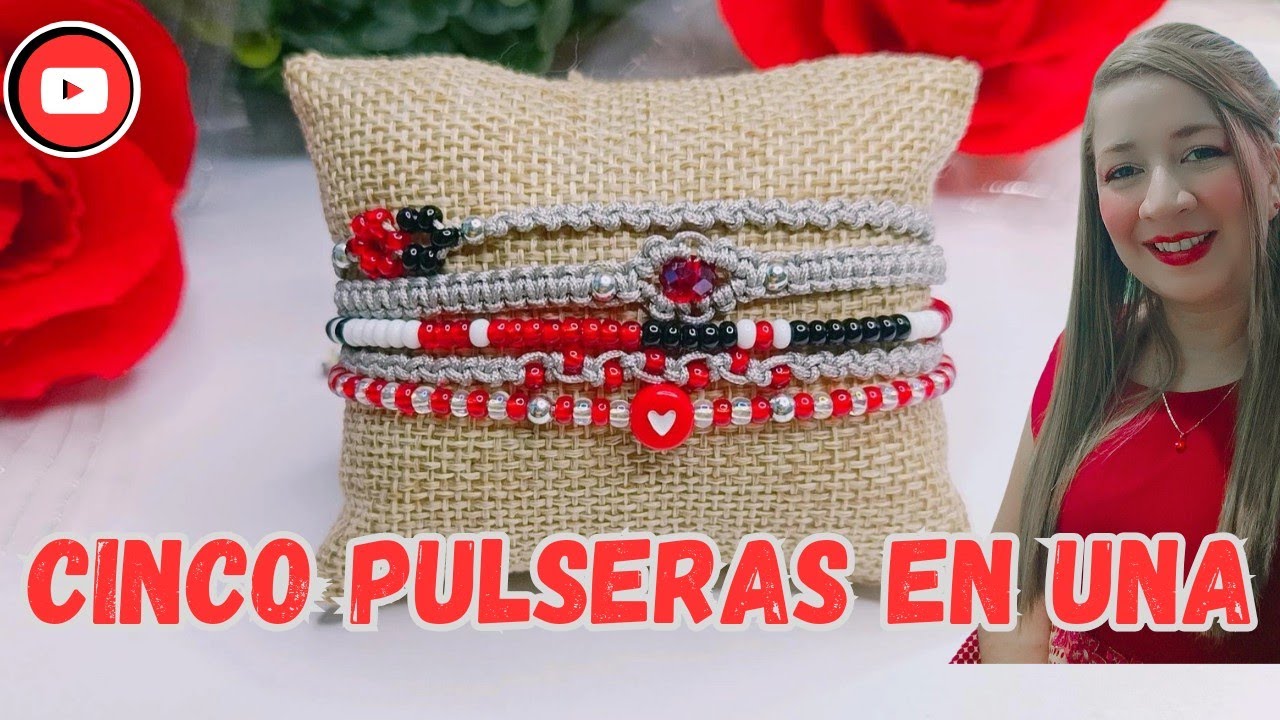 Pulsera de cuero con cuentas metálicas bañadas en plata y resina