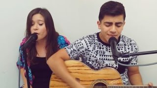 Video thumbnail of "Cristian Casares & Elizabeth Contreras - Por Siempre (cover acústico)"