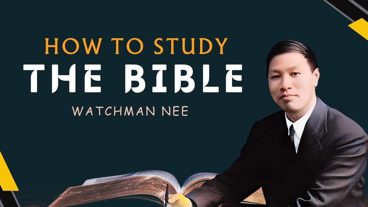 How to study the bible bible study techniques youtube
