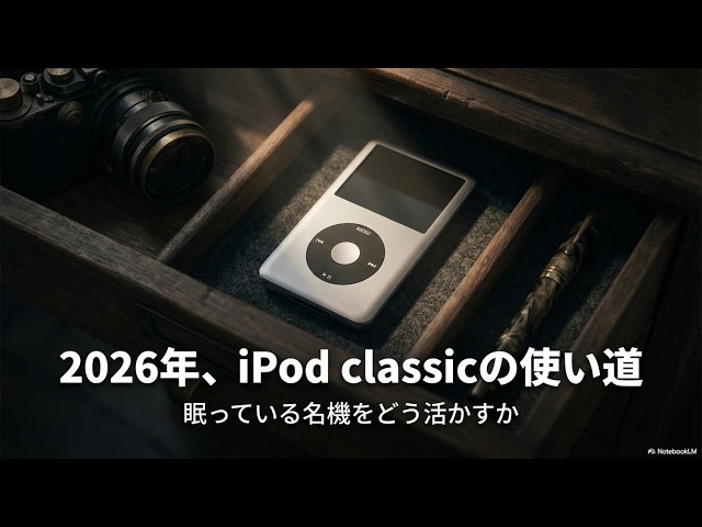 iPod classicの使い道 2026年版 - YouTube