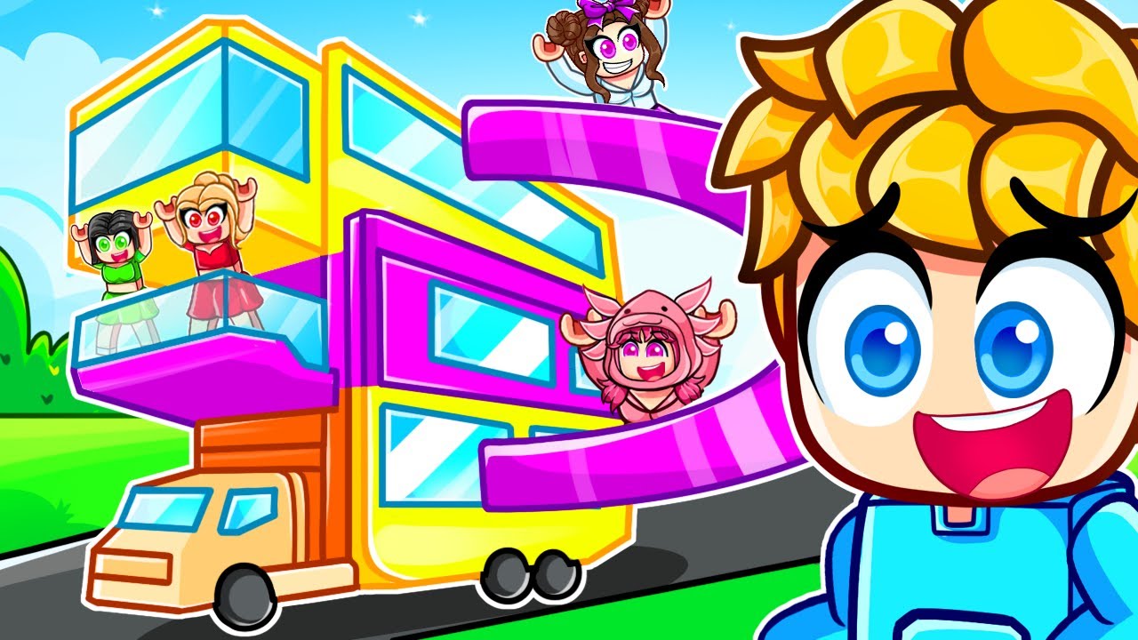 $100.000 AUSGEBEN für ein Luxus WOHNMOBIL in Roblox!