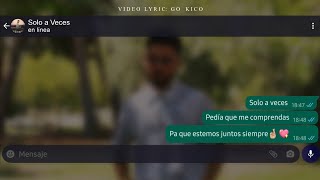 Abraham Cortés - Solo a Veces (Video Lyric)