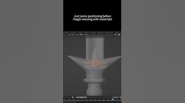Blender Noob models Sword part 3!!! #3d #3dmodeling #blender3d #sword