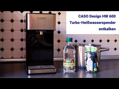 CASO HW 600 Turbo Heißwasserspender entkalken