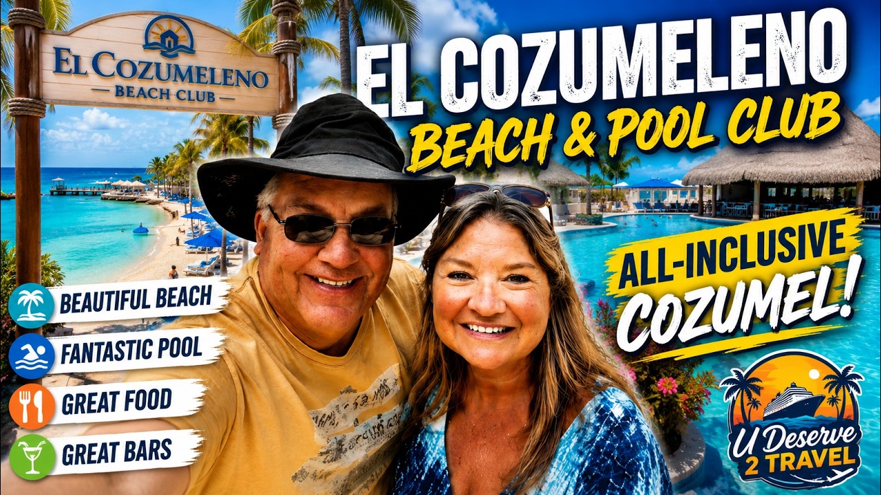 Is El Cozumeleno Beach Club Worth It? | All-Inclusive Cozumel Beach and Pool Day!
