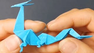 Cách gấp Rồng bằng giấy đơn giản, rồng châu á | Dragon origami (#5)