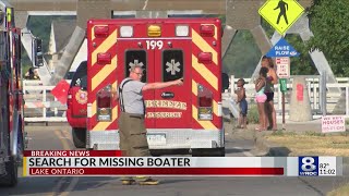 Coast Guard rescue operation underway for missing swimmer on Lake Ontario - July 9, 2020