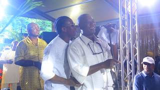 K1 De Ultimate Hails Small Doctor On Stage At Owambe Series