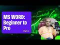 Ms word Online Class Part-1 | nics computer