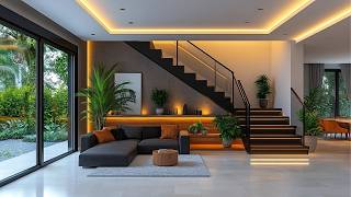 Stylish Modern Homes with Sleek Black Accents Elegant Aesthetic - Interior Design Inspiration