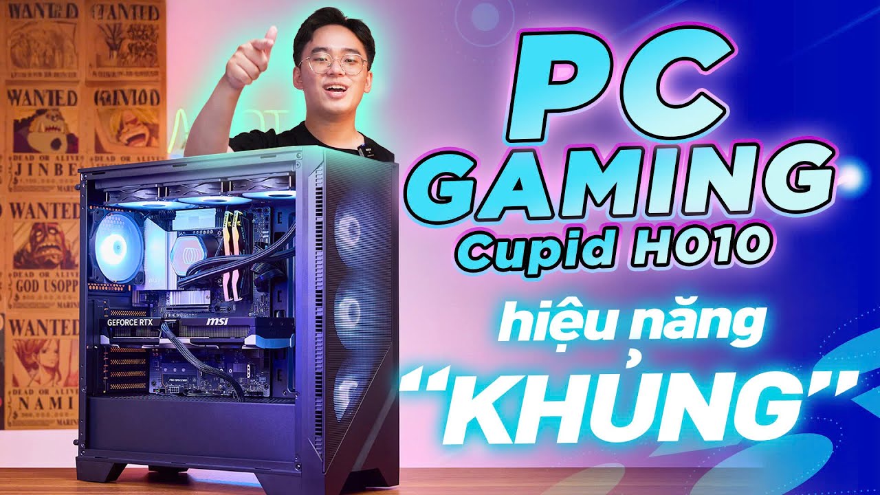 PC PV Gaming Cupid H010 | Ultra 7 265K + RTX 5070 Chiến Game Như Thế ...