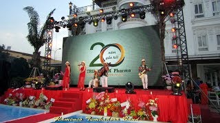 Ban nhạc Flamenco Tumbadora Biểu diễn Hội Nghị Khách Hàng Trung Sơn Pharma Nesta Cần Thơ Hotel