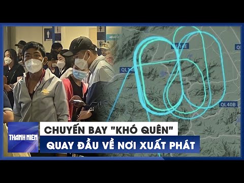 Video Máy bay quay đầu về Tân Sơn Nhất vì không thể đáp... - youtube