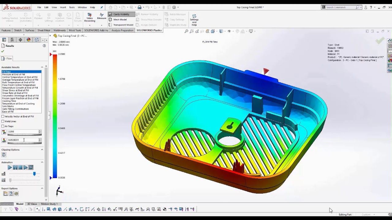 SOLIDWORKS Plastic - YouTube