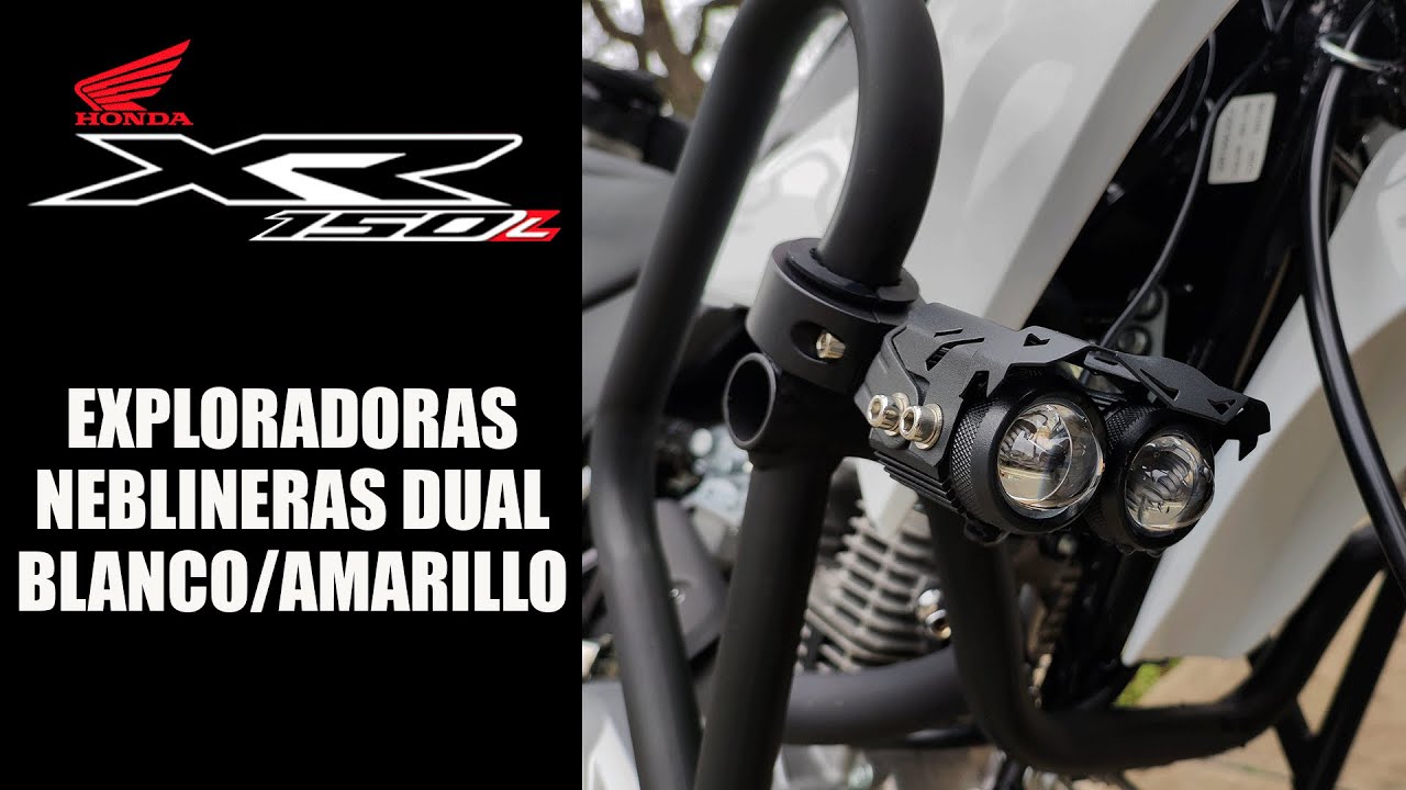 HONDA XR150L 2023 |  EXPLORADORAS/NEBLINERAS LED - PASO A PASO FUNCIONA 100%