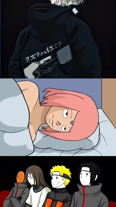 kakashi took Sakura to the bed #anime #naruto #reaction #shorts #sus