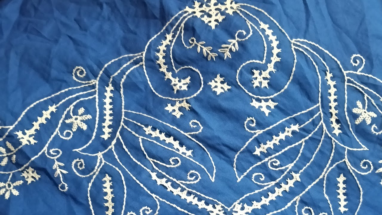 Beautiful crafting 786 is live Sindhi Design beautiful Hand Embroidery Sindhi