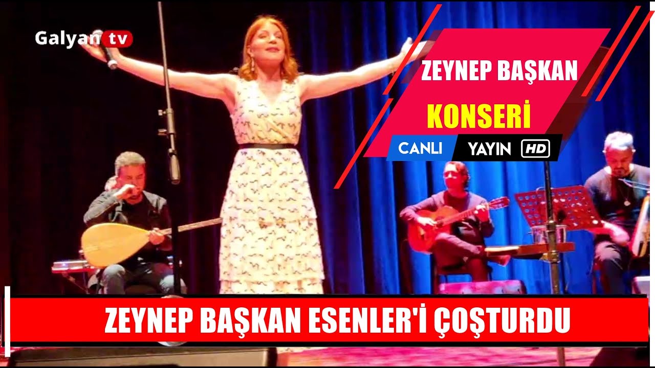 ZEYNEP BAŞKAN ESENLER'İ ÇOŞTURDU
