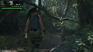 Shadow of the Tomb Raider - Linux Mint + Proton GE - i7 3770, 16GB ram, RX 550 4GB