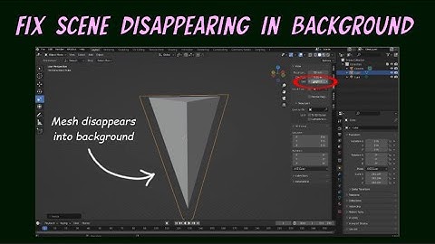 Fix Blender scene disappearing into background