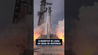SUPER HEAVY BOOSTER 19 FAZ TESTE ESTÁTICO!