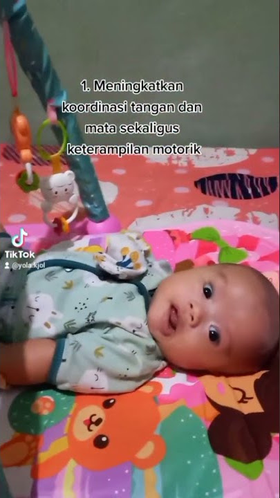 Mainan untuk bayi 0-3 bulan #newborn